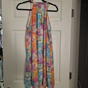 Peach Love California Multicolor Dress Size M